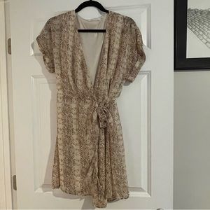 All In Favor-wrap dress